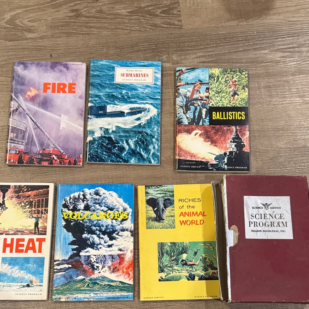 Vintage Science Program Book Set -1971